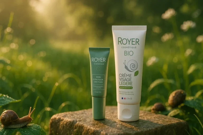 RoyeR cosmétique : bave d’escargot bio made in France