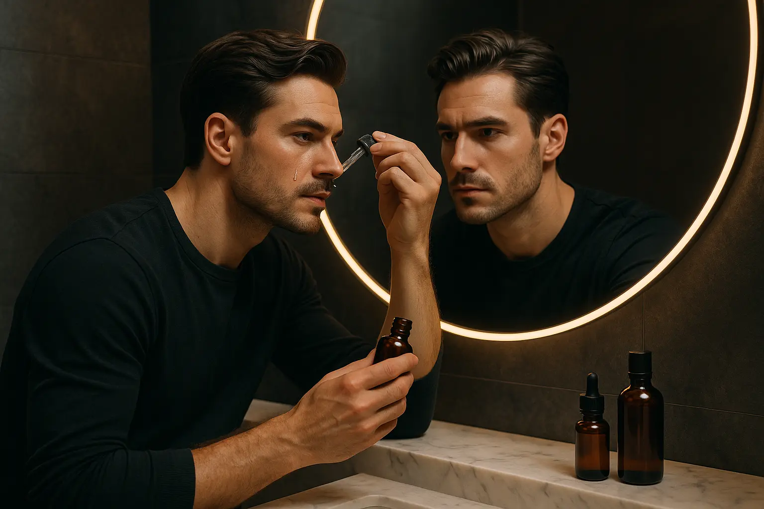 Cosmeceutique homme routine efficace